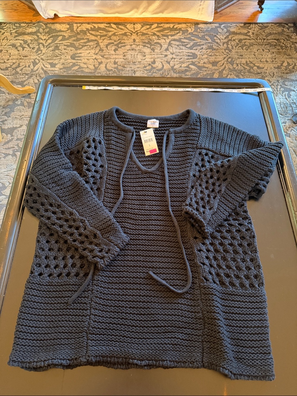Cabi beachcomber  Open-Knit Women’s Sweater